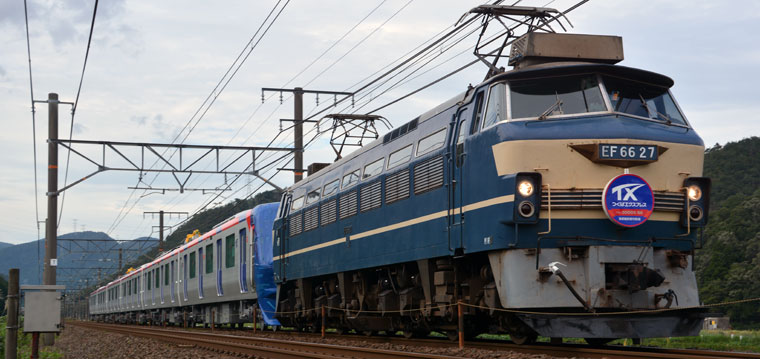 TX-3000系81F甲種輸送 – TSUKUBA EXPRESS STYLE