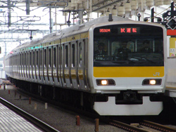 中央総武緩行線のE231系500番台